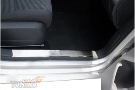Omsa Line Хром накладки на пороги Seat Leon 2 - Заображення 1