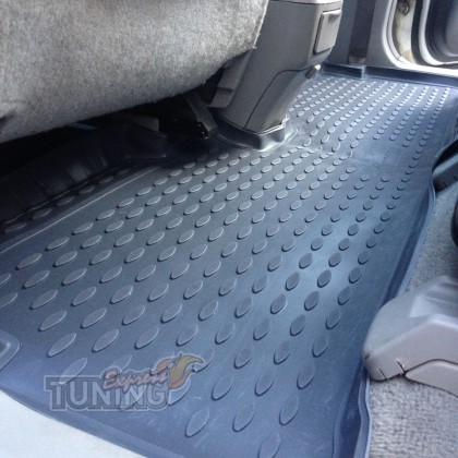 Фирменные коврики для Toyota Highlander 1 комплект резина
