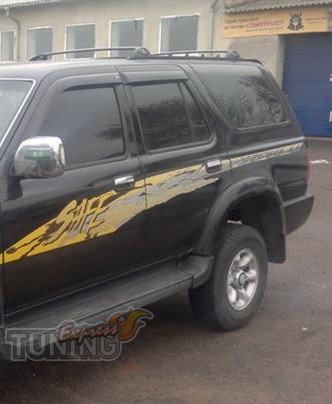 Оригинальные ветровики на окна Toyota Hilux 6 фото