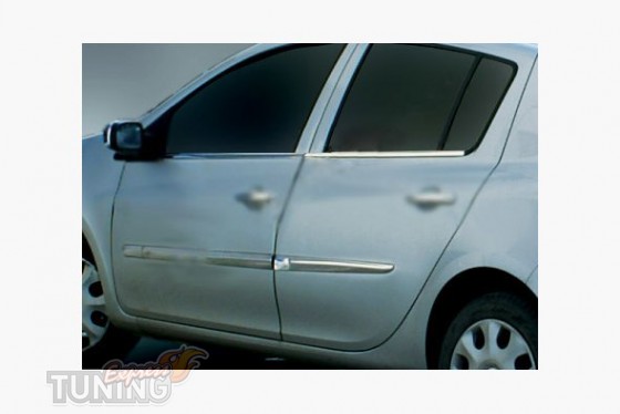 Omsa Line Хром молдинг на двері Renault Clio 2 / Symbol - Заображення 1