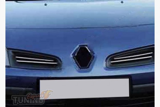 Omsa Line Хром накладки на решітку Renault Clio 2/Symbol - Заображення 1