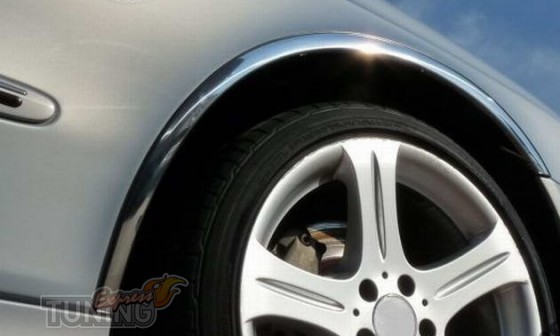 Omsa Line Хромированные накладки на колесные арки Peugeot 301 - Картинка 1