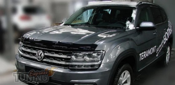 Дефлектор капота для Toyota Atlas 2018 фото оригинал