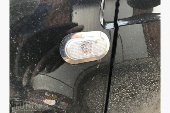 Omsa Line Хром обводка поворотника Renault Duster  - Картинка 1