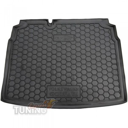 Резиновый коврик в багажник Volkswagen Golf 5 хэтчбек 