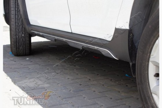 Omsa Line Хром накладки на дверной молдинг Renault Duster 2  - Картинка 1