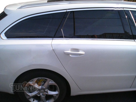 Omsa Line Хромированная окантовка на стекла Peugeot 508 SW - Картинка 1