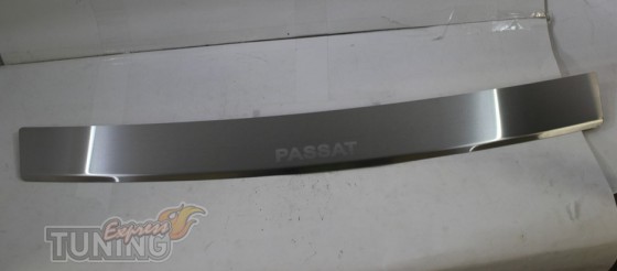 защитная накладка бампера Volkswagen Passat B7)