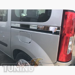 Omsa Line Хром молдинг під зсувні двері Renault Kangoo 2 - Заображення 1