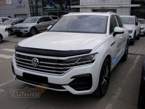 Оригинальные дефлектор капота Volkswagen Touareg 3 оригинал SIM