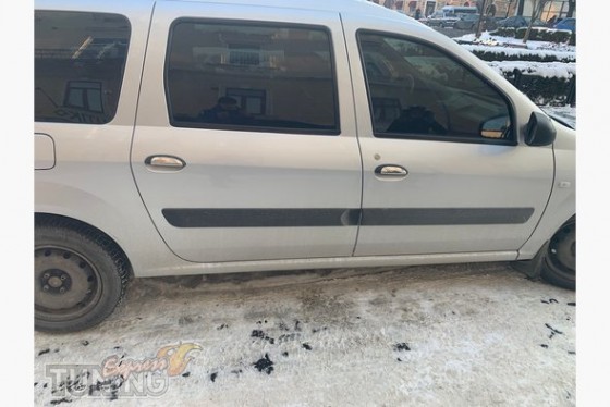Omsa Line Хром накладки на ручки Renault Logan MCV 2008-2013 - Заображення 1