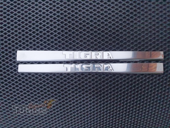 Omsa Line Хромированные накладки на пороги Opel Tigra Twintop - Картинка 1