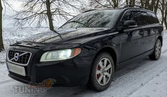 Дефлекторы окон Volvo V70 3 2008 фото