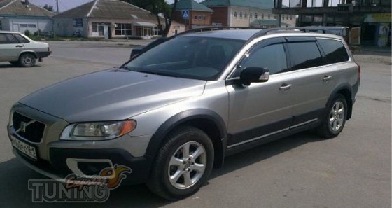 Ветровики на двери Volvo V70 3 поколения