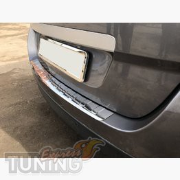 Omsa Line Хром накладка на задній бампер Renault Scenic 4 - Заображення 1