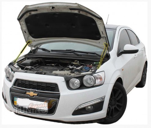 Газовый упор капота Chevrolet Aveo T300