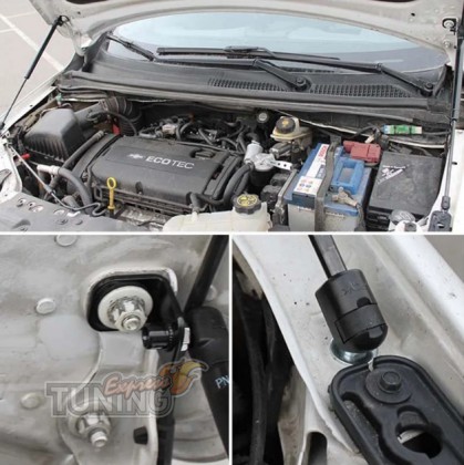 Амортизаторы капота Chevrolet Aveo T300