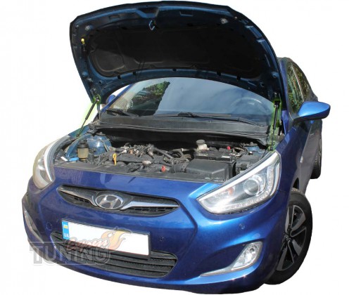 Газовый упор капота Hyundai Accent 4 оригинал фото