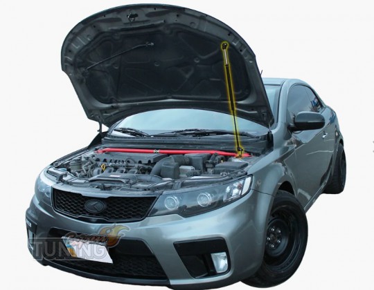 Газовый упор капота Киа Церато 2 Купе