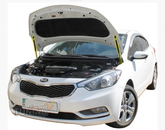 Газовый упор капота Kia Cerato 3 оригинал 2шт