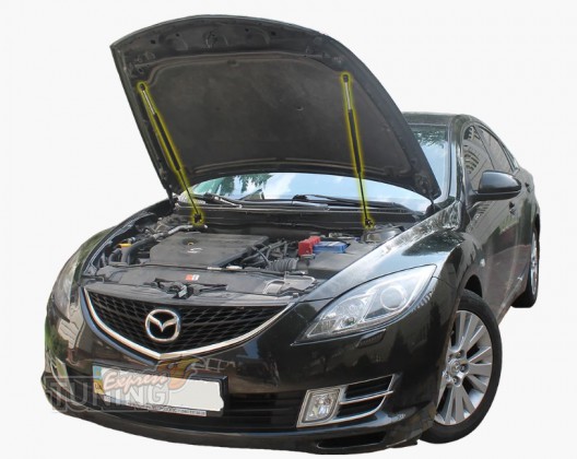 Газовый упор капота Mazda 6 GH комплект 2шт