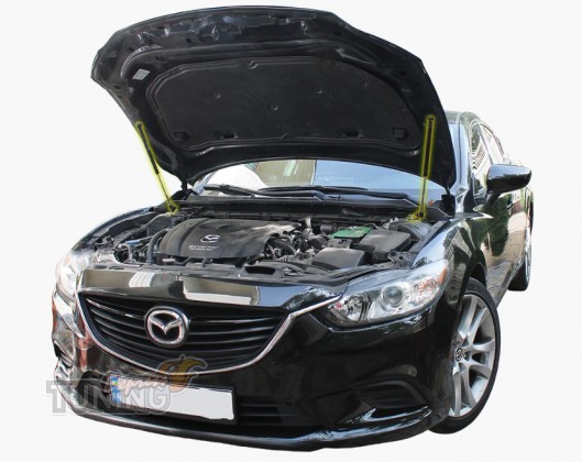 Газовый упор капота Mazda 6 GJ оригинал 2шт