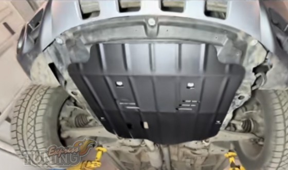 Защита моторного отсека Opel Antara