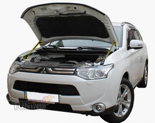 Газовый упор капота Mitsubishi Outlander 3 оригинал 2шт
