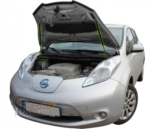 Газовый упор капота Nissan Leaf 1 фото