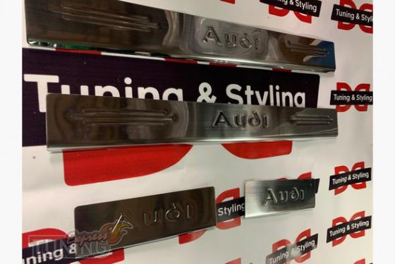 Omsa Line Хром накладки на пороги Audi A4 B5 - Заображення 1