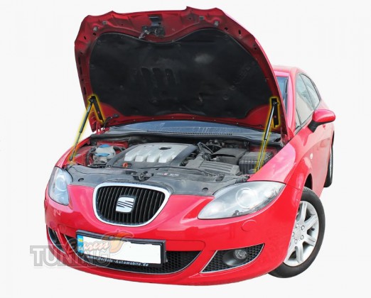 Газовый упор капота Seat Leon 2 комплект 2шт
