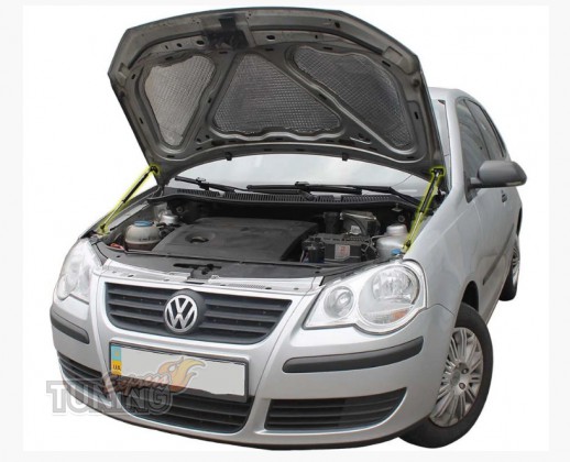 Газовый упор капота Volkswagen Polo 4 комплект 2шт