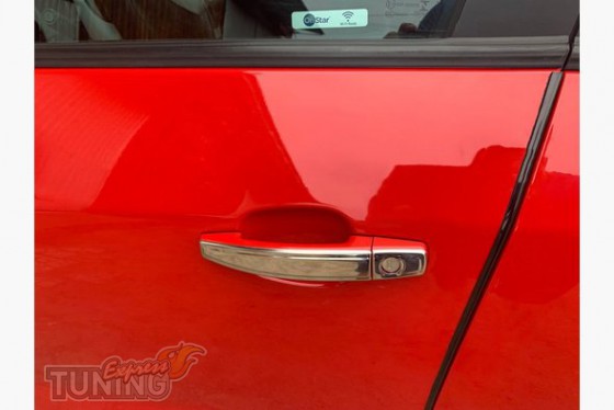 Хром накладки для ручек Шевроле Эпика узкие - Купить хром накладки на ...