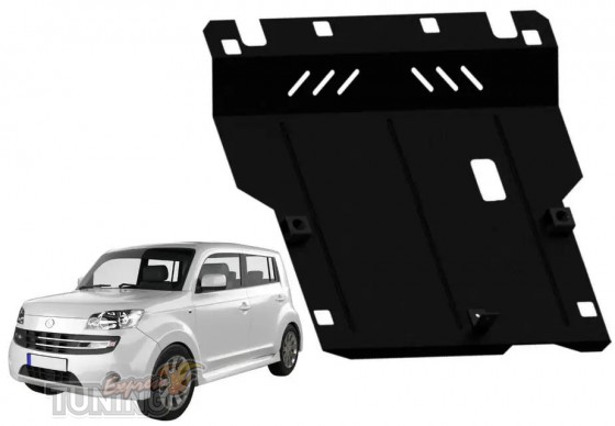 Защита двигателя Daihatsu Materia сталь 2мм фото