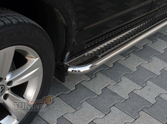 Пороги труба с листом Chrysler Voyager