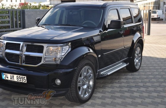 Подножки на Dodge Nitro оригинал Allmond
