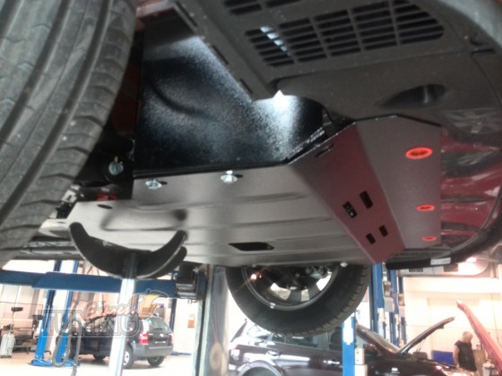 Защита картера Hyundai i10 (защита поддона Хендай i10)