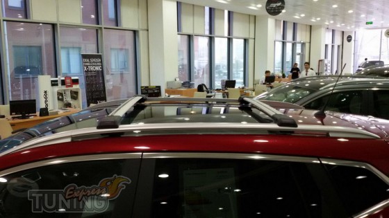 Фирменные поперечины на рейлинги Toyota Sienna 3 оригинал фото