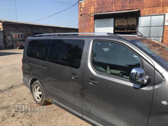 Алюминиевые рейлинги Toyota Proace фото