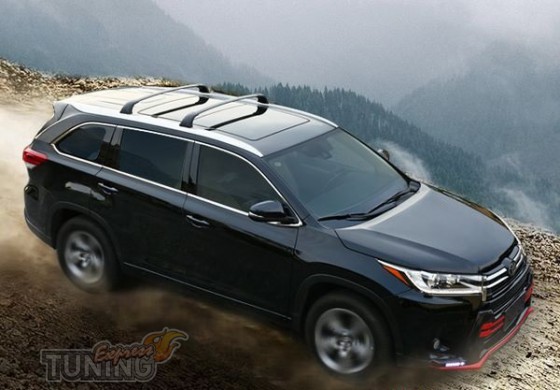Багажник на крышу Toyota Highlander 3 поколения