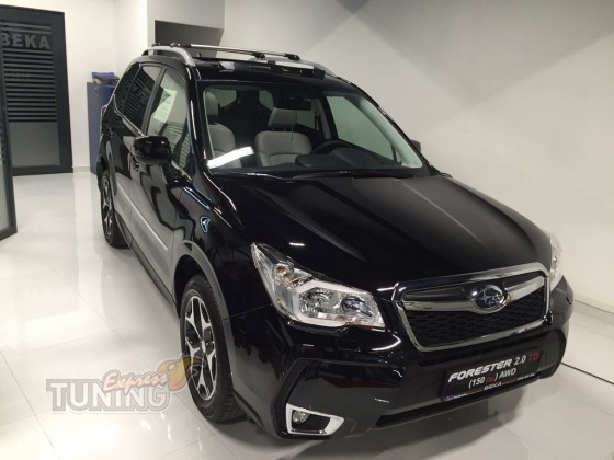 Фирменные дуги на крышу Subaru Forester 4 фото