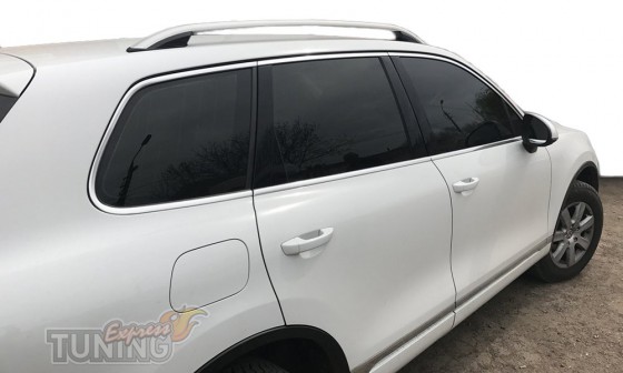 Рейлинги на крышу Porsche Cayenne 2 фото