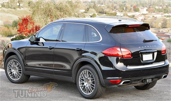 Оригинальные рейлинги Porsche Cayenne 2 фото