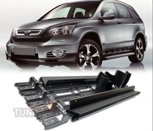 Подножки на Honda CR-V 3 оригинальный комплект