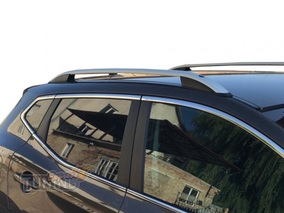 Рейлинги на крышу Nissan Qashqai 2 фото