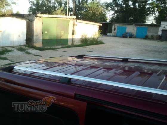 Профильные рейлинги на крышу Nissan Primastar 1 