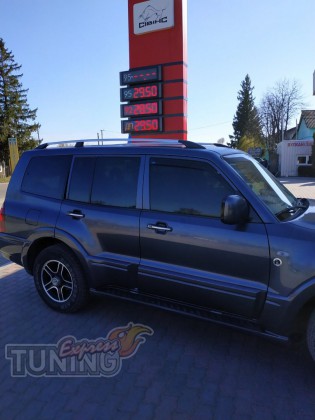 Дуги на крышу Mitsubishi Pajero Wagon 4 фото