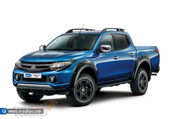 Оригинальные рейлинги Mitsubishi L200 5 поколения