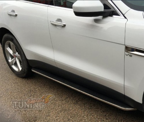 Пороги Jaguar F-Pace оригинальные ОЕМ