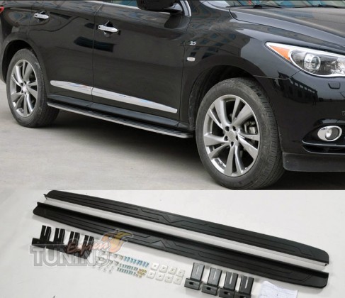 Пороги Infiniti JX оригинальный комплект